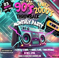 Immagine principale di Monthly 90s - 00s ATL Throwback Party 