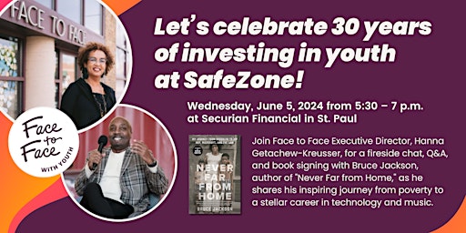 Hauptbild für Fireside chat with author Bruce Jackson in celebration of SafeZone's 30th anniversary