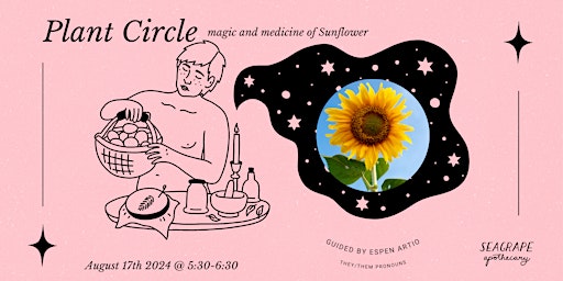 August Plant Circle: Sunflower *In-Person* primary image
