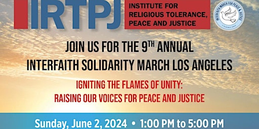 Imagen principal de Interfaith Solidarity March LA 2024