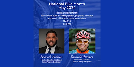 Join Fit Houston Healthy City Collaborative for National Bike Month! primary image