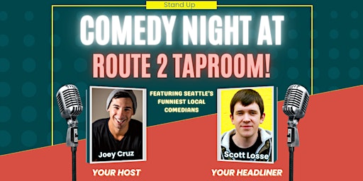 Comedy Show at ROUTE 2 TAPROOM primary image