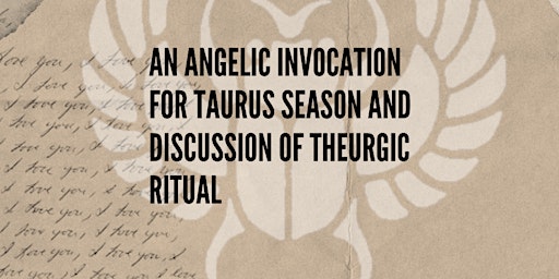 Imagem principal do evento An Angelic Invocation for Taurus Season