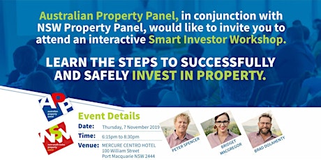 Port Macquarie | Learn the Steps to Successfully and Safely Invest in Property primary image
