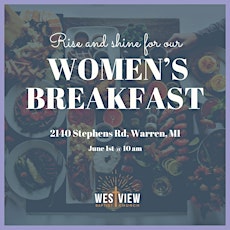 Free Ladies Breakfast June 1st - Community Welcome