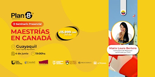 Maestrías en Canadá - Guayaquil primary image
