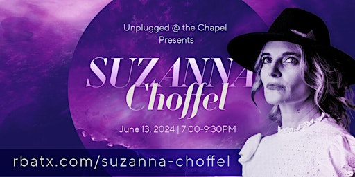 Imagen principal de Unplugged @ the Chapel with Suzanna Choffel