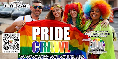 Primaire afbeelding van The Official Pride Bar Crawl - Kansas City - 7th Annual