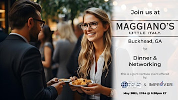 Operations Executive Dinner & Networking @ Maggiano's in Buckhead primary image