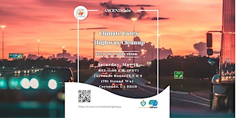 ASCENDtials Climate Cares Highway Cleanup Event at Coronado Route 75
