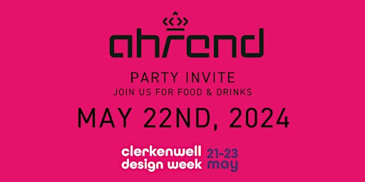 Ahrend - CDW Party primary image