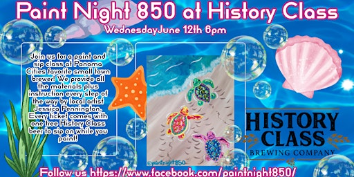 Paint Night 850 at History Class primary image