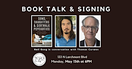 Book Talk! Neil Gong's Sons, Daughters, and Sidewalk Psychotics