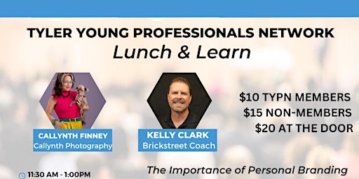 Primaire afbeelding van Tyler Young Professionals Network May Lunch & Learn