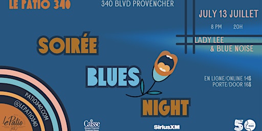 Image principale de Blues Night - Soirée Blues