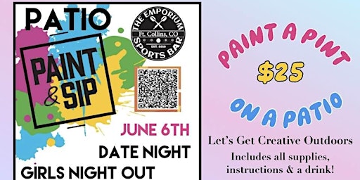 Patio Paint-a Pint-Party primary image