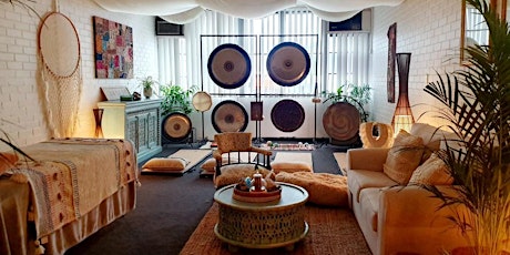 Day Full Moon Gong Bath Meditation @ 12pm primary image