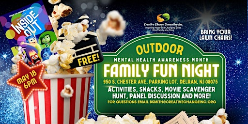 Imagem principal do evento Family Fun Night: Outdoor Movie