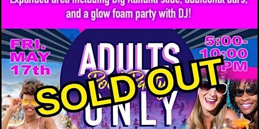 Imagem principal de Adults Only Pool Party