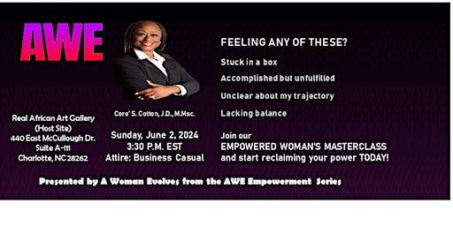 Imagem principal do evento The Empowered Woman's Guide to Fulfillment