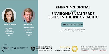 Imagem principal do evento Emerging Digital & Environmental Trade Issues in the Indo-Pacific