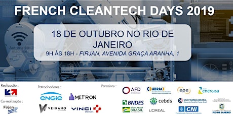 Imagem principal do evento French Cleantech Days RJ - Eficiência energética para a indústria