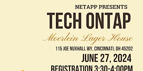 NetApp Tech ONTAP Cincinnati
