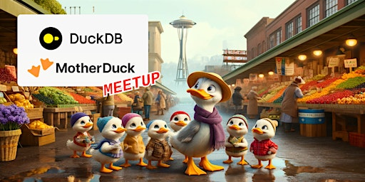 Primaire afbeelding van MotherDuck / DuckDB User Meetup  [Seattle May 2024 Edition]