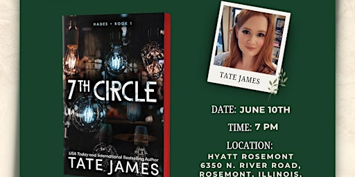 Immagine principale di Q&A and Book Signing with Tate James 