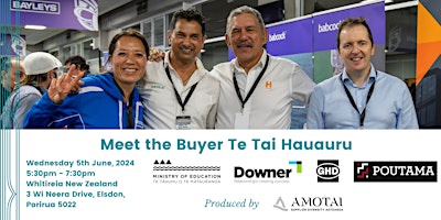 Imagem principal de Meet the Buyer Te Tai Hauauru