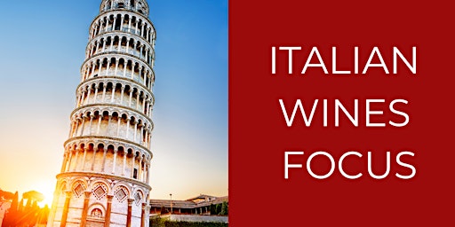 Hauptbild für WINE FOCUS: Italian Wines