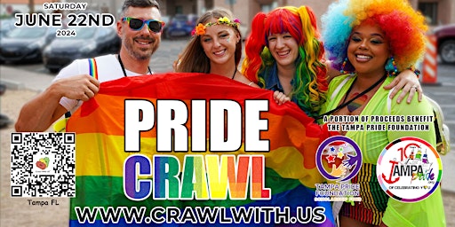 Imagem principal do evento The Official Pride Bar Crawl - Tampa - 7th Annual
