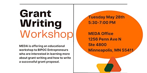 MEDA Grant Writing Workshop for Entrepreneurs primary image