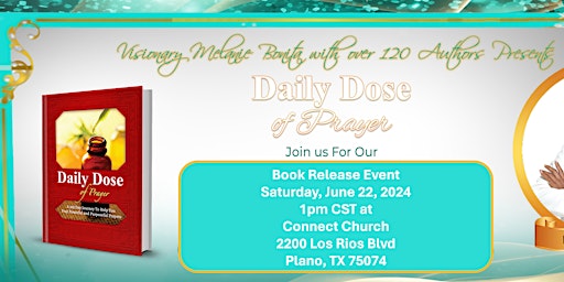 Image principale de Daily Dose of Prayer Book Release Event