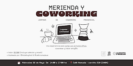 Merienda y Coworking