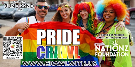 The Official Pride Bar Crawl - Richmond - 7th Annual