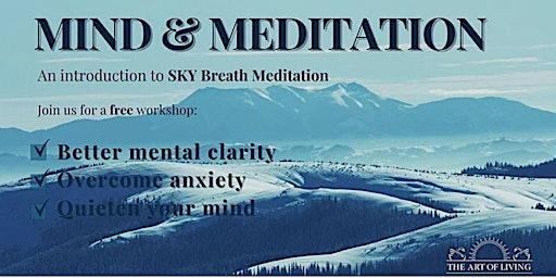 Holistic Approach to Wellness: Power of Breath and Meditation primary image
