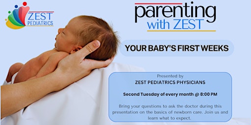 Imagem principal de Parenting with Zest: Your Baby's First Weeks
