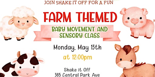 Primaire afbeelding van Farm Themed Baby Sensory and Movement Class