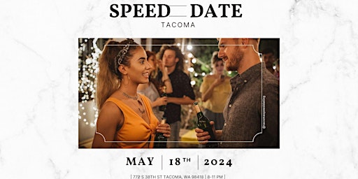 Imagem principal do evento Speed Dating - Back to Love, Tacoma!