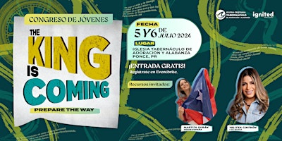 Hauptbild für Congreso de jóvenes: The King is Coming