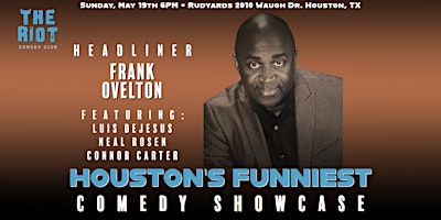 The Riot presents: Houston's Funniest Comedy Showcase primary image