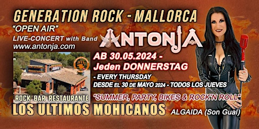 ANTONJA-GENERATION ROCK MALLORCA