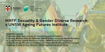 Primaire afbeelding van MRFF Sexuality & Gender Diverse Research x UNSW Ageing Futures Institute