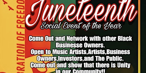 Juneteenth Social Network Party primary image