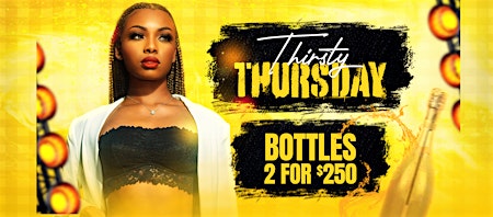 Primaire afbeelding van Thirsty Thursdays | Kissimmee's #1 Upscale Lounge