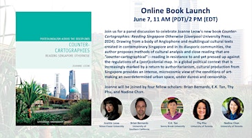 Online Book Launch for Counter-Cartographies: Joanne Leow and Guests  primärbild