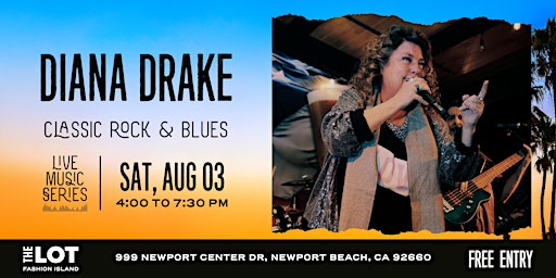 Imagem principal do evento Live Music Series w/ Diana Drake (Classic Rock & Blues)