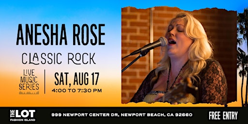 Live Music Series w/ Anesha Rose (Classic Rock) primary image