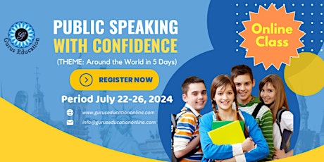 Half Day Camp: Public Speaking with Confidence
